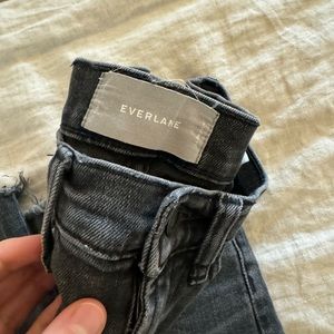 Everlane kick crop jeans